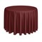 Lann's Linens - Round Premium Tablecloth for Wedding / Banquet / Restaurant - Polyester Fabric Table Cloth